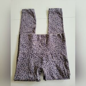 Spanx leggings brown animal print Medium